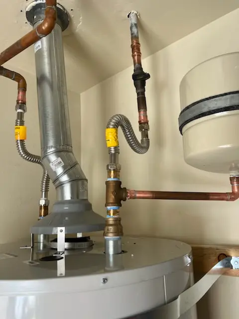 Water heater installation and plumbing repair in Tavistock